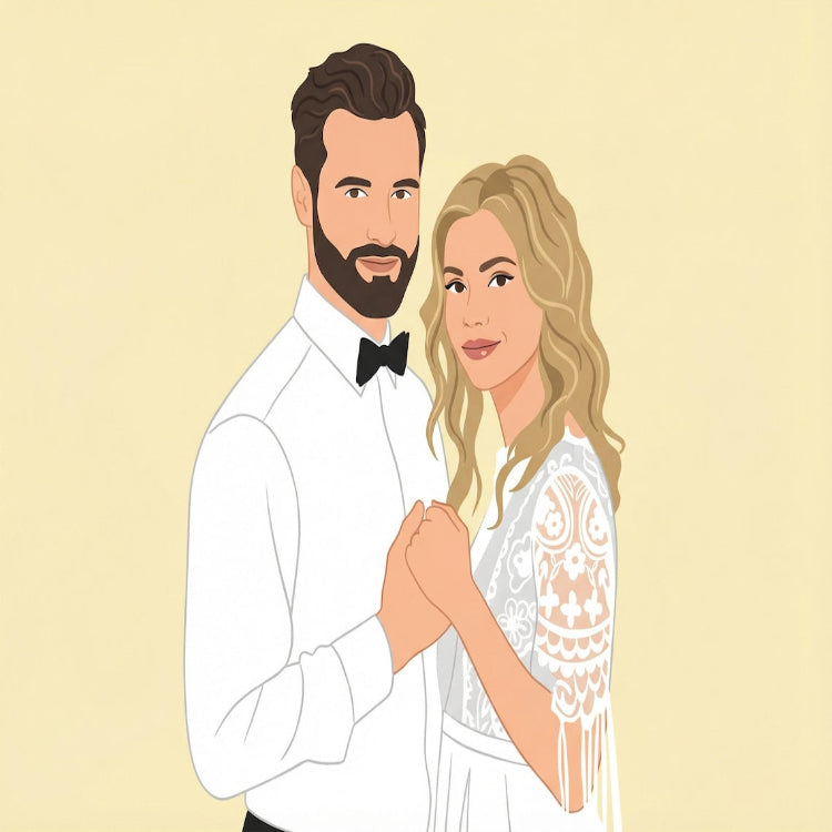 Custom Faceless Portrait from Photo