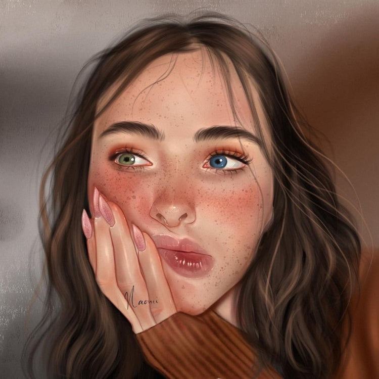 Custom Realistic Digital Portrait VIP